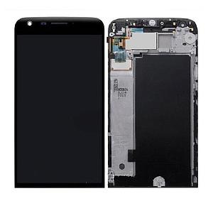  Bloc écran LCD et Vitre Tactile noire LG G5 H850 (Officiel) - ACQ88809161