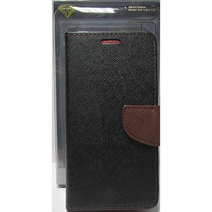 housse iPhone 5/5s et iPod 5/6 noir/marron