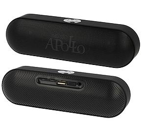 Haut-parleur multimédia Bluetooth avec radio APOLLO NOIR (5117)