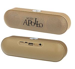  Haut-parleur multimédia Bluetooth avec radio APOLLO GOLD (5118)