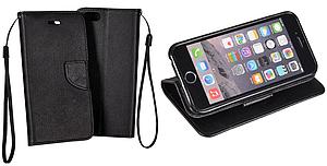 pochette - Iphone 7/8 (4,7 ") czarnySE / 6 / 6S / 7/8 Blanc éclatant BLISTE (5124)