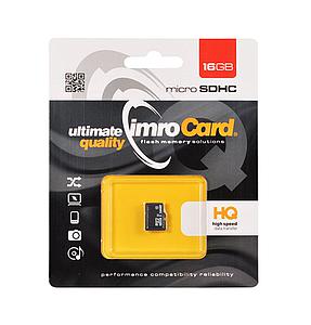 Karta pamięci micro sd IMRO - 16GB bez adaptera UHS I CLASS 10 (5140)