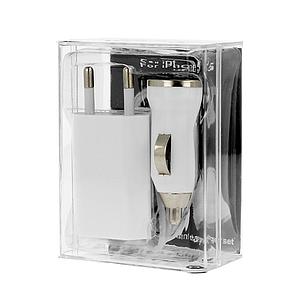 Un ensemble de 3 en 1 - IPHONE 5 / SE / 6 / 6S / 7/8 / X - chargeur main, réseau, Câble usb (5176)
