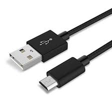 USB CABLE - MICRO usb 3 meters BLACK (5197)