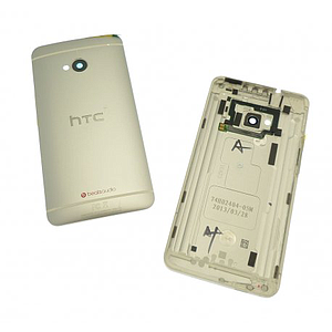 Coque arrière pour HTC One M7, Blanc