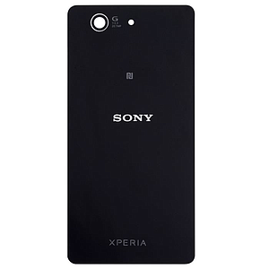 Vitre arrière Sony Xperia Z3 Mini / Compact, Noir