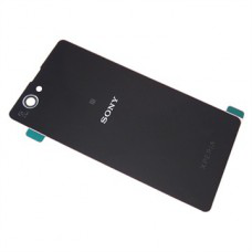 Vitre arrière pour Sony Xperia Z1 Compact, Noir