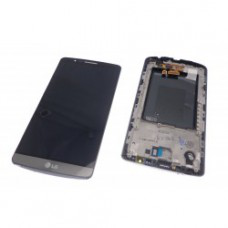 Vitre tactile et LCD sur chassis pour LG G3, Gold