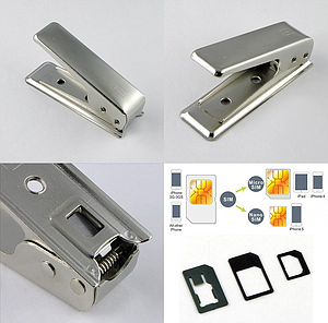 Coupeur carte SIM (Micro SIM vers Nano SIM)
