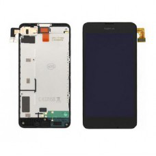 Vitre tactile et LCD sur chassis pour Nokia Lumia 630 /635