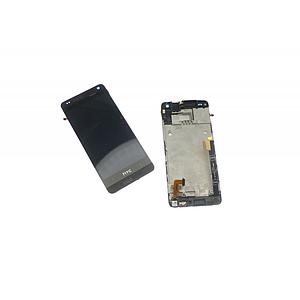 Vitre tactile et LCD sur chassis pour HTC One Mini M4 / 601e, Noir