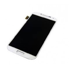 Vitre tactile et LCD sur chassis pour Galaxy S4 i9506, Blanc
