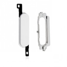 Bouton home pour Galaxy Note 2 N7100, Blanc