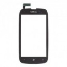 Vitre tactile pour Nokia Lumia 610, Noir