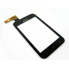 Vitre tactile pour Sony Xperia Tipo Dual, Noir