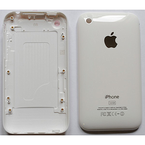 Vitre arrière pour iPhone 3gs, Blanc