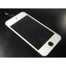 Vitre tactile pour iPod Touch 4, Blanc