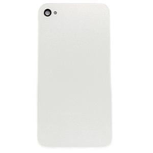 Vitre arrière pour iPhone 4s, blanc sans logo