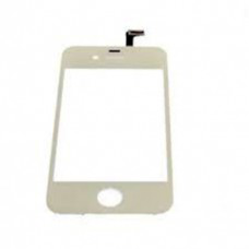 Vitre tactile et nappe de connection pour iPhone 4s, Blanc