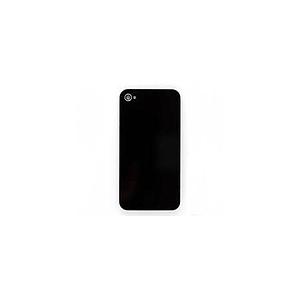 Vitre arrière pour iPhone 4s, Noir sans logo 