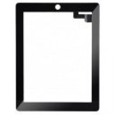 iPad 2 touch panel with adhesive/ home button assembly - Black