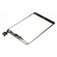 iPad mini 1/2 touch panel with IC - Black (including home button flex assembly)