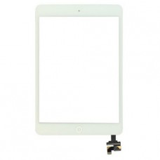 iPad mini 1/2 touch panel with IC - white (including home button flex assembly)