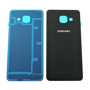 SAMSUNG GALAXY A3 (2016) BATTERY COVER - BLACK (sku 136)